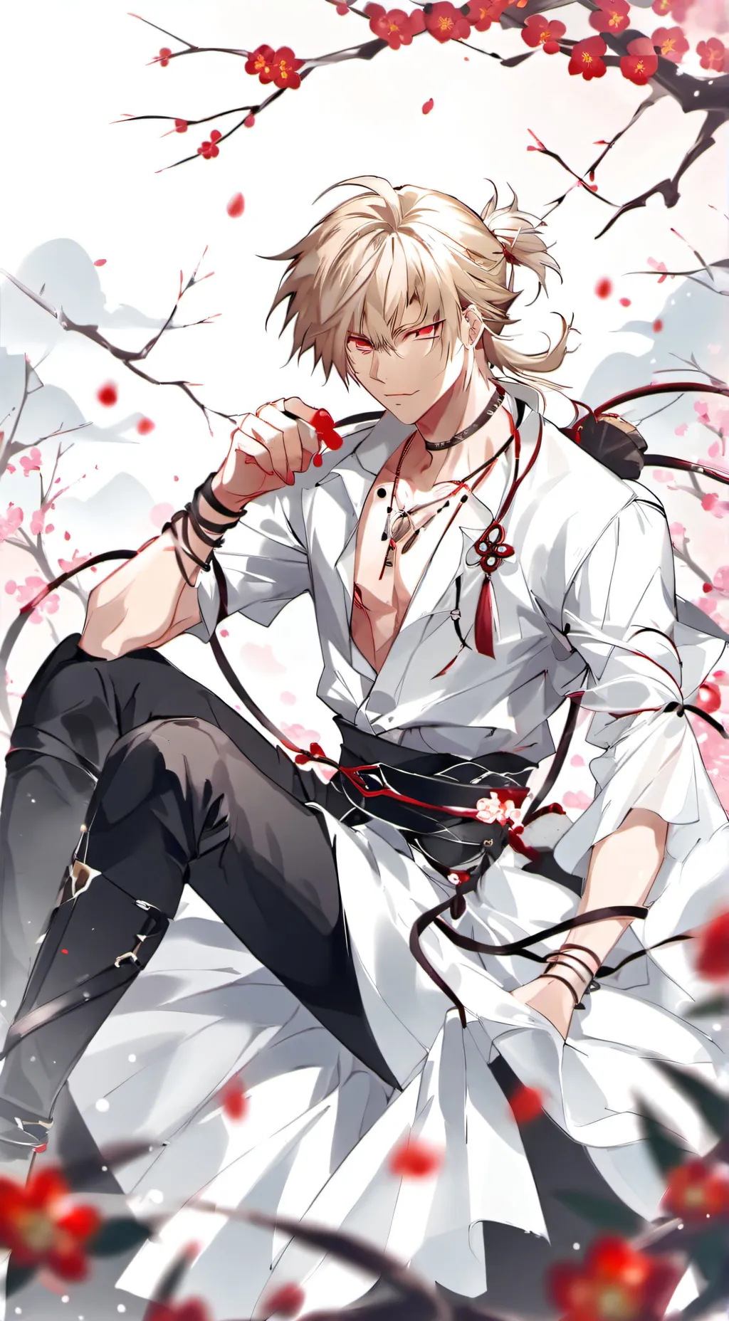 ai character: Bakugo background