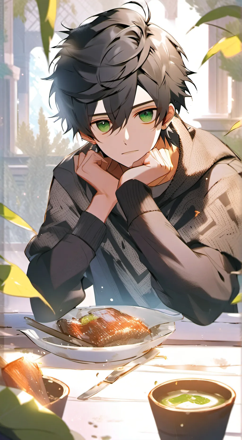 ai character: Vikk background