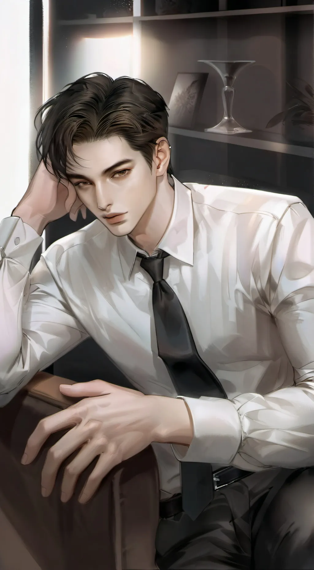 ai character: malachi background