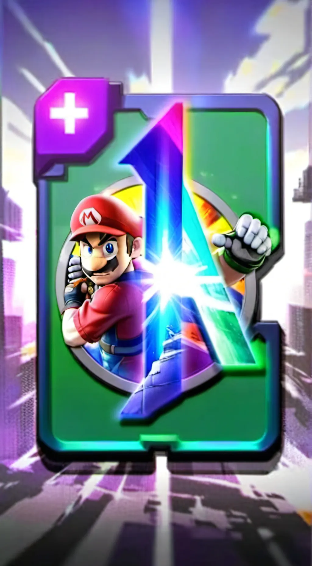 ai character: super smash bros background