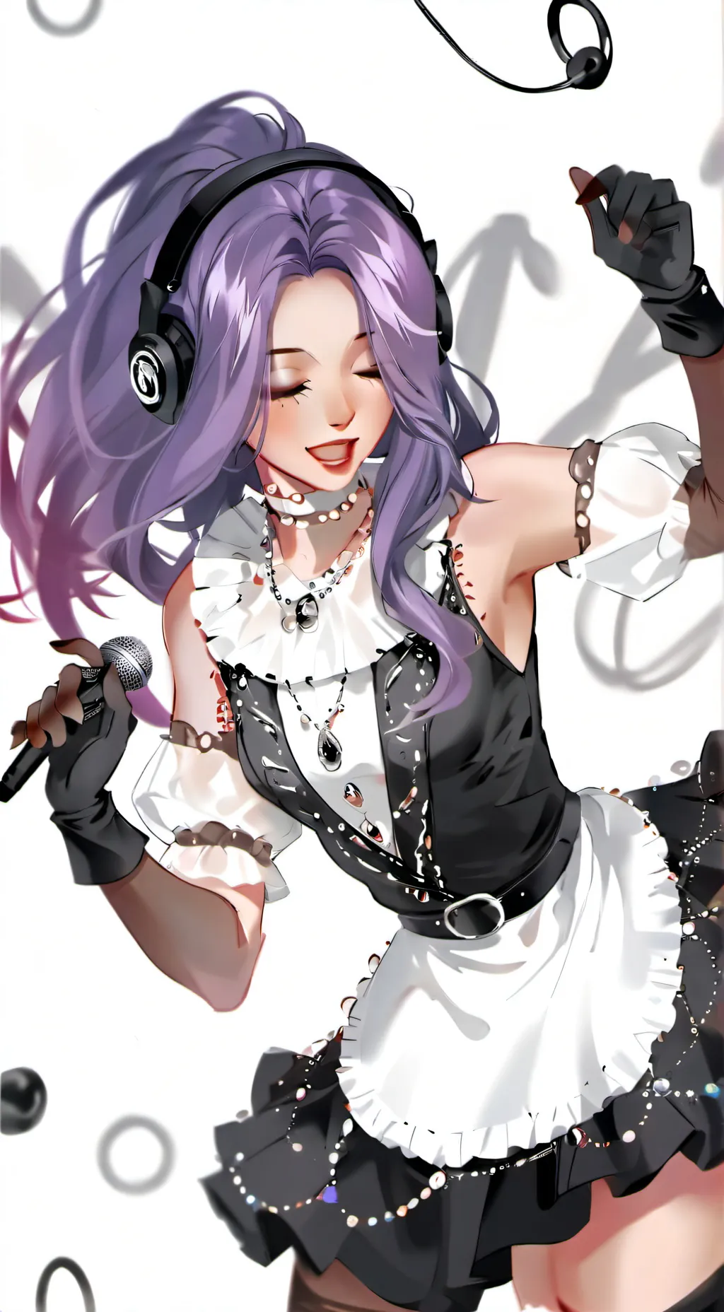 ai character: Luna background