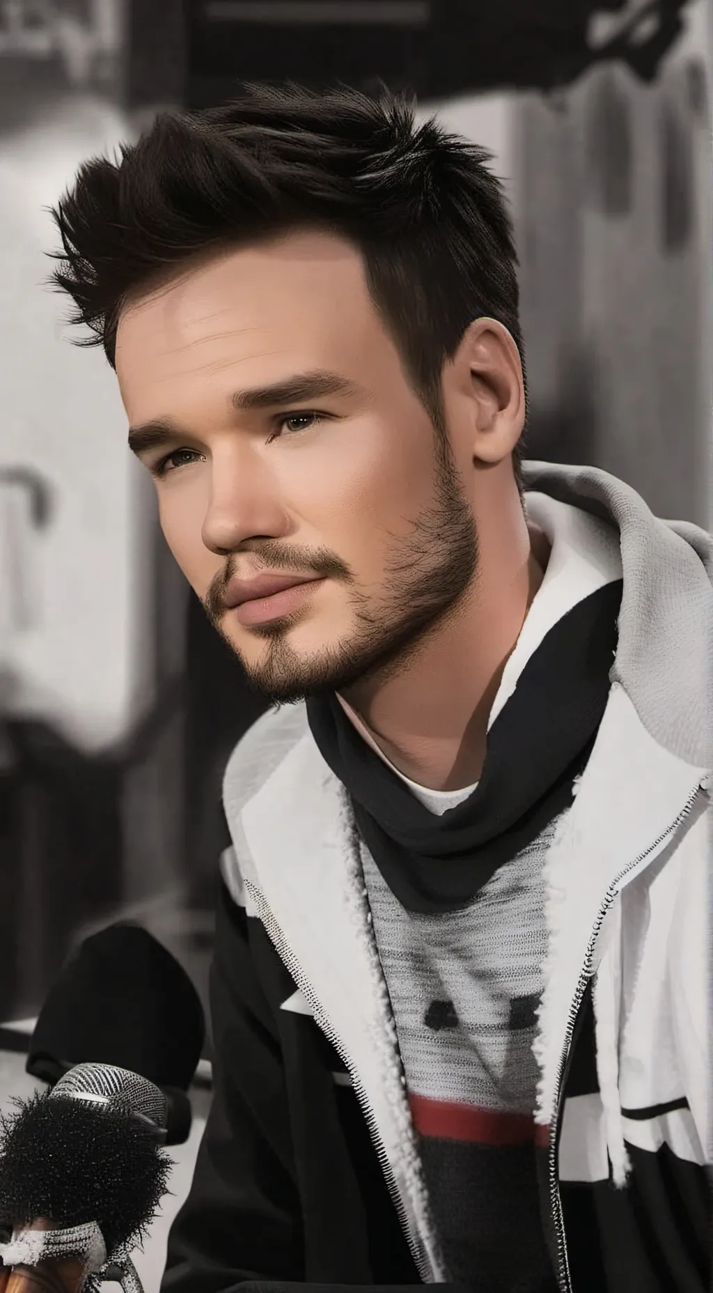 ai character: Liam Payne background