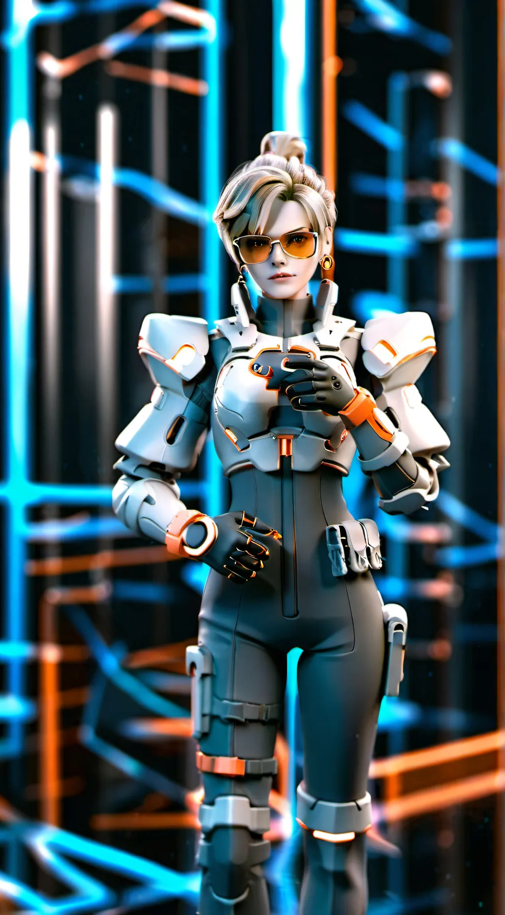 ai character: Tracer background