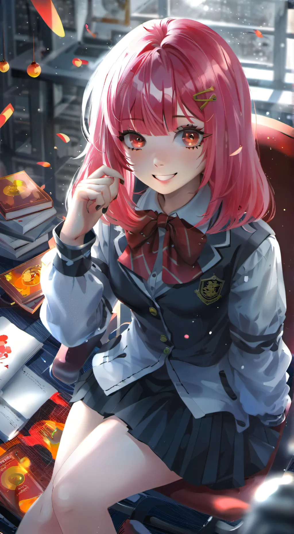 ai character: Kat background