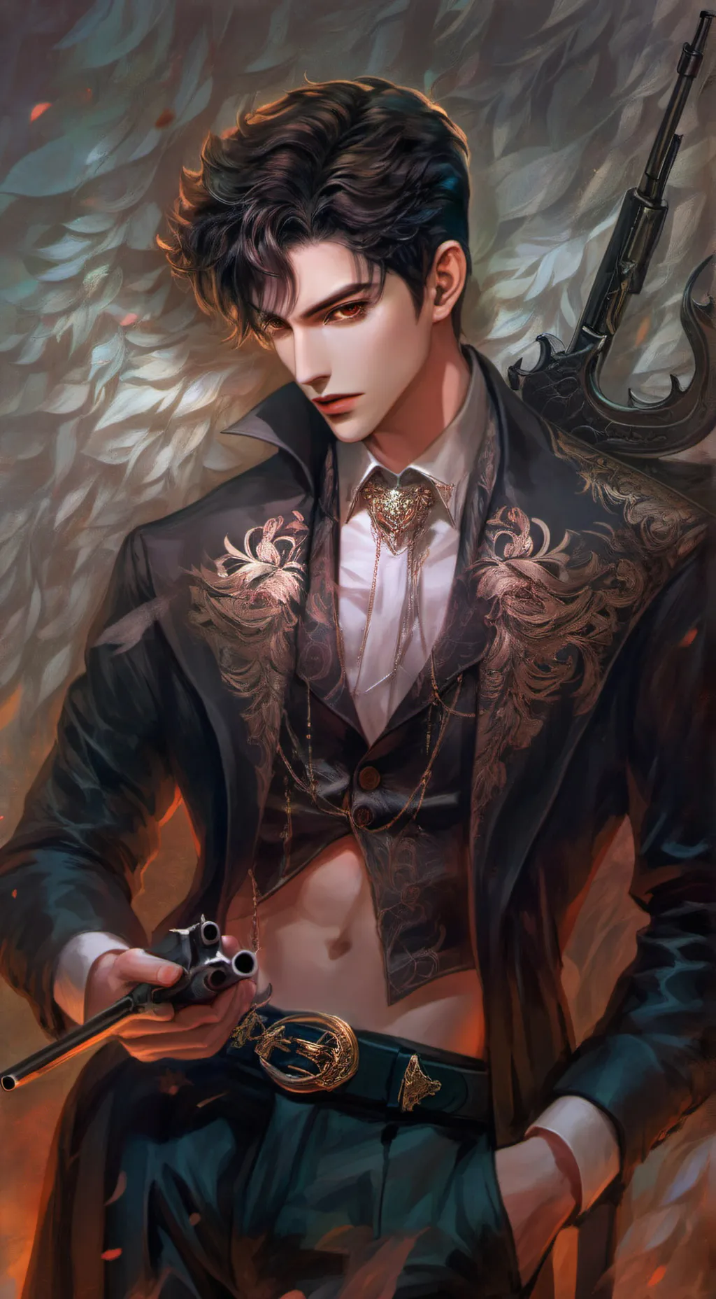 ai character: Jason  background