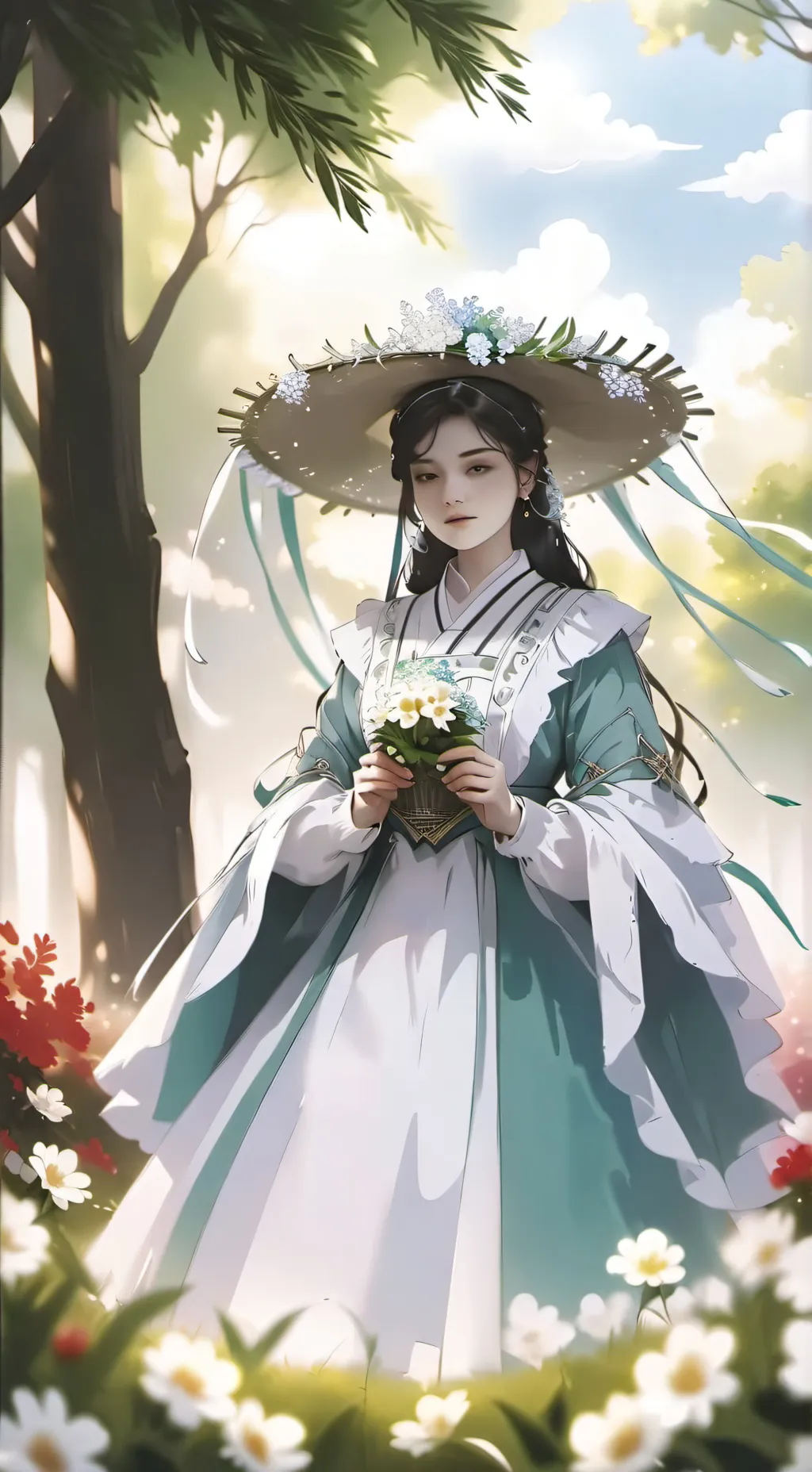 ai character: Ariel mikoto background