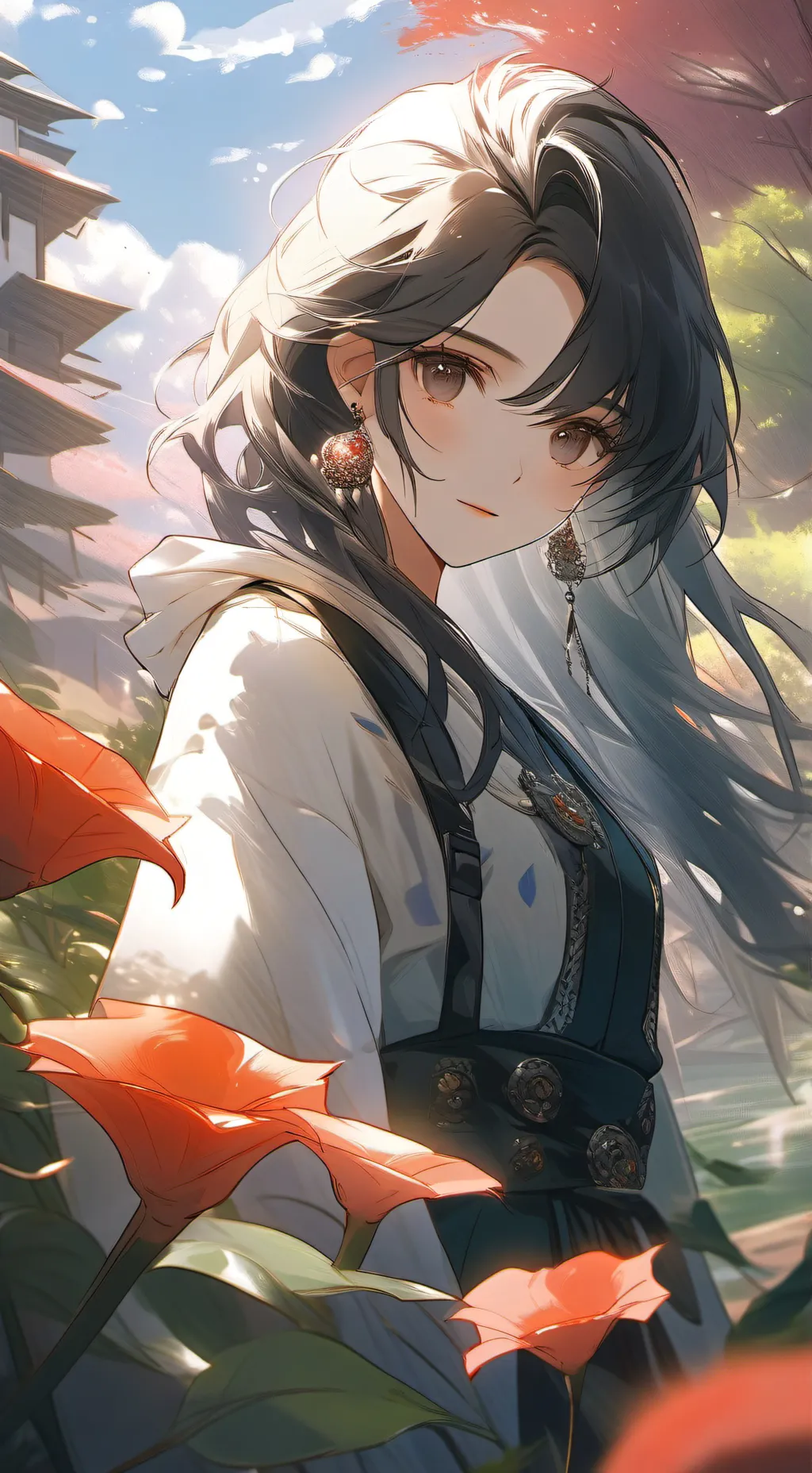 ai character: 🤍Rose🤍 background