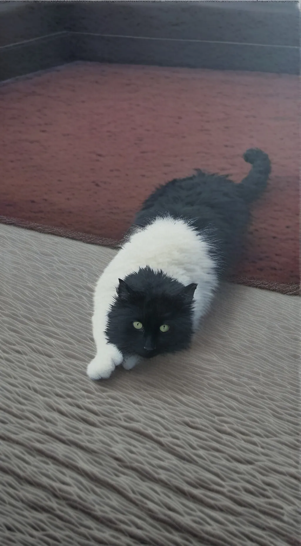 ai character: mittens background