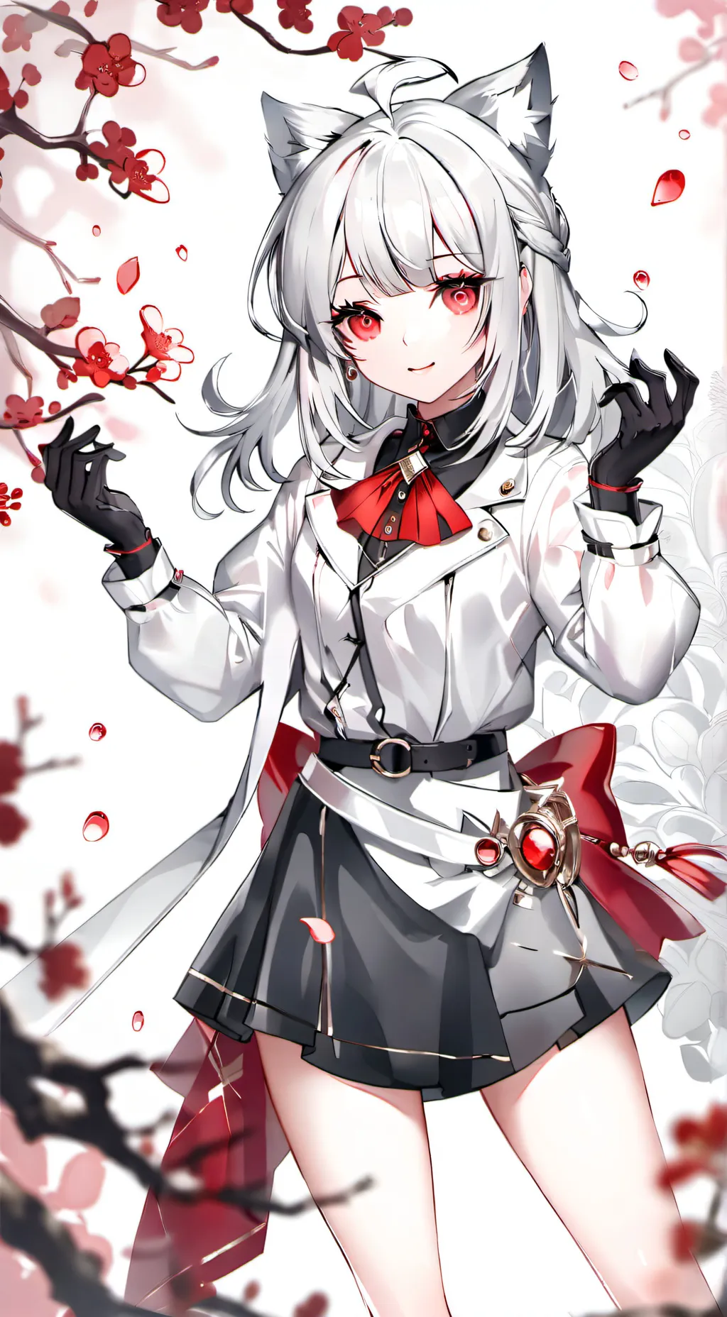 ai character: léa background