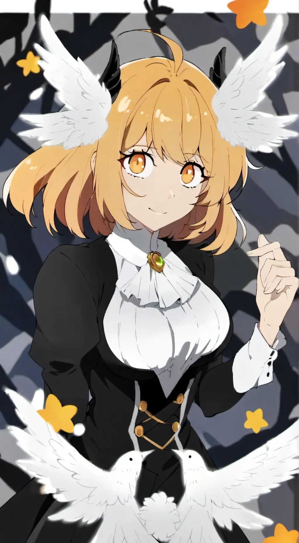 ai character: fnia r63 sun virus background