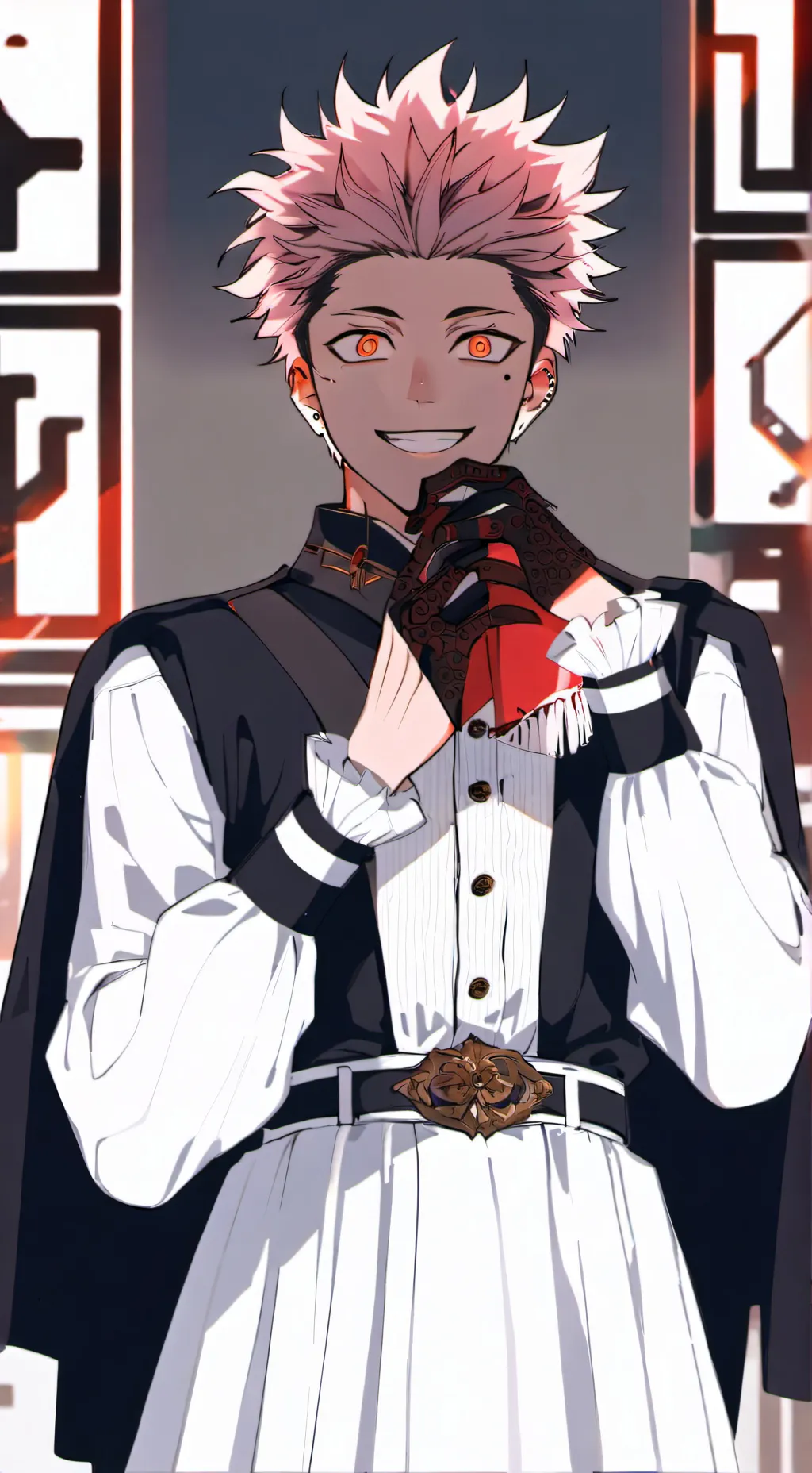 ai character: сукуна background