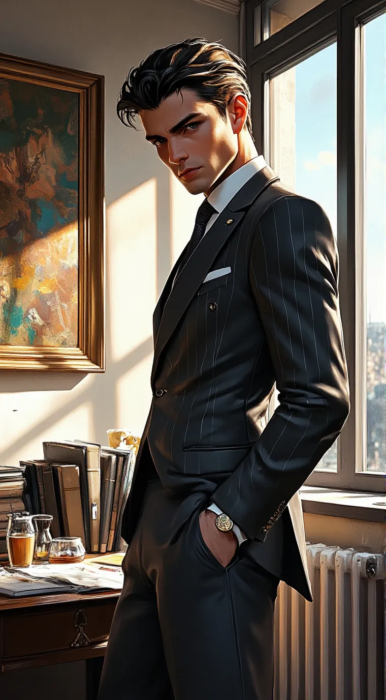 ai character: Ethan background