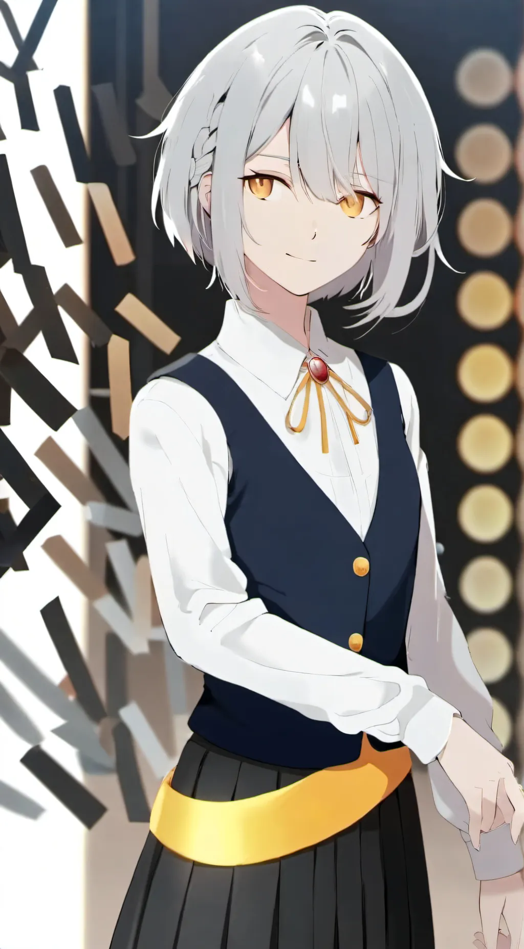 ai character: girl exe background