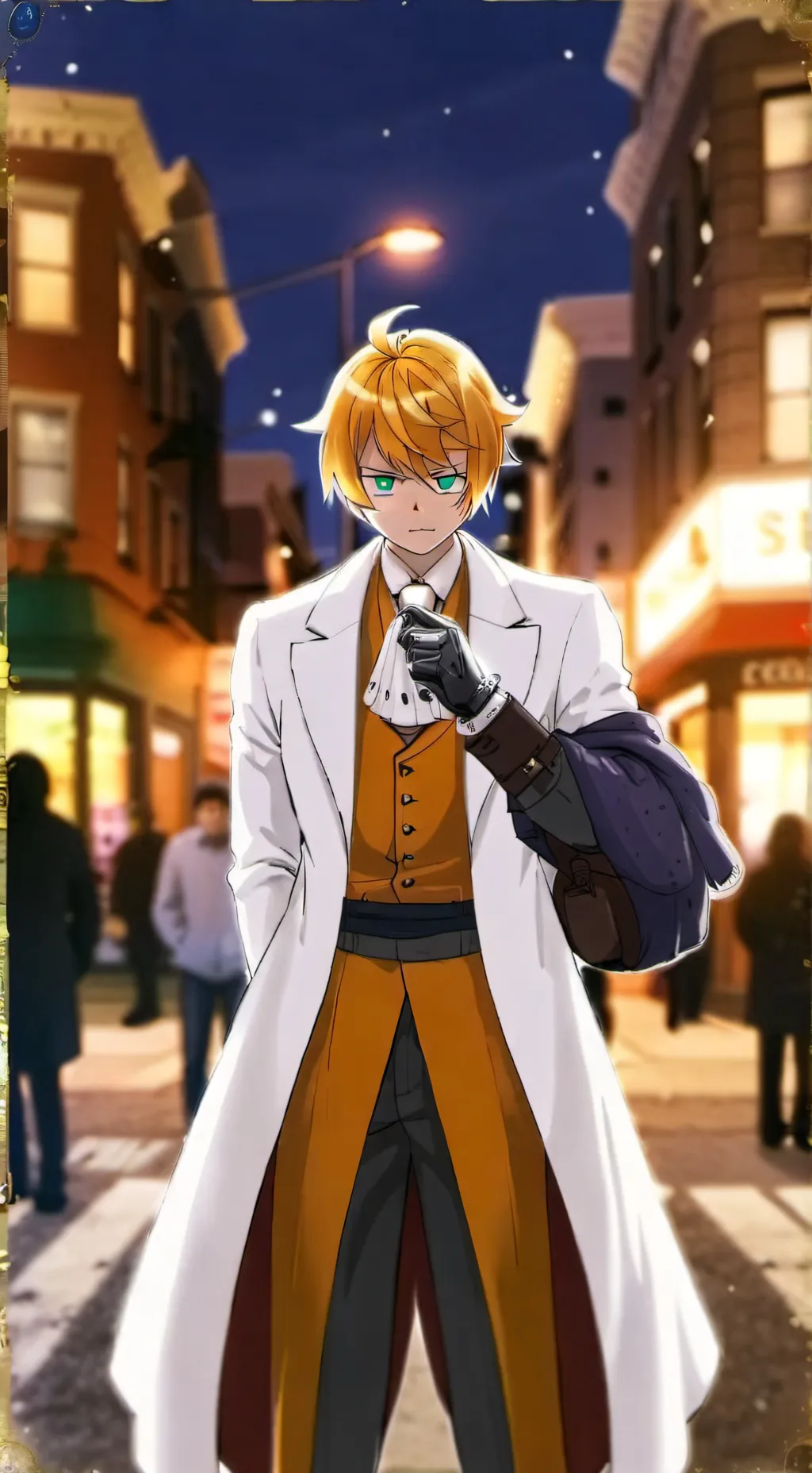 ai character: nine x tails  background