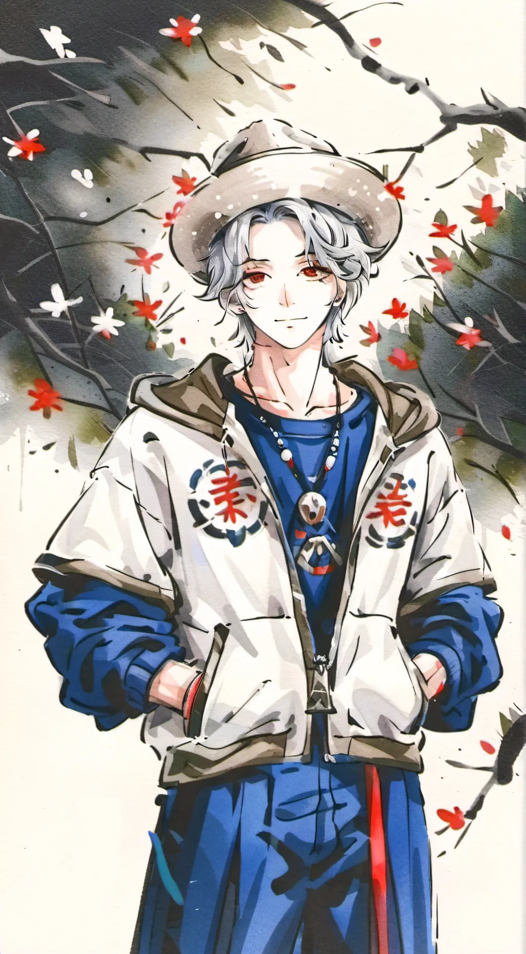 ai character: ян background