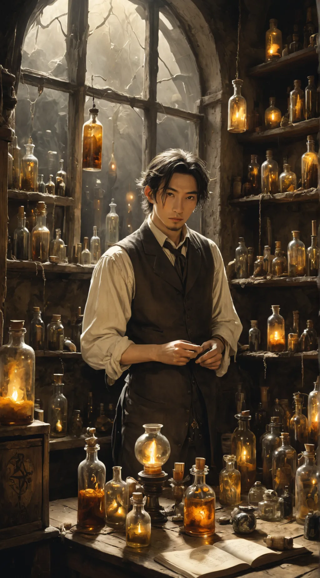 ai character: john the helper background