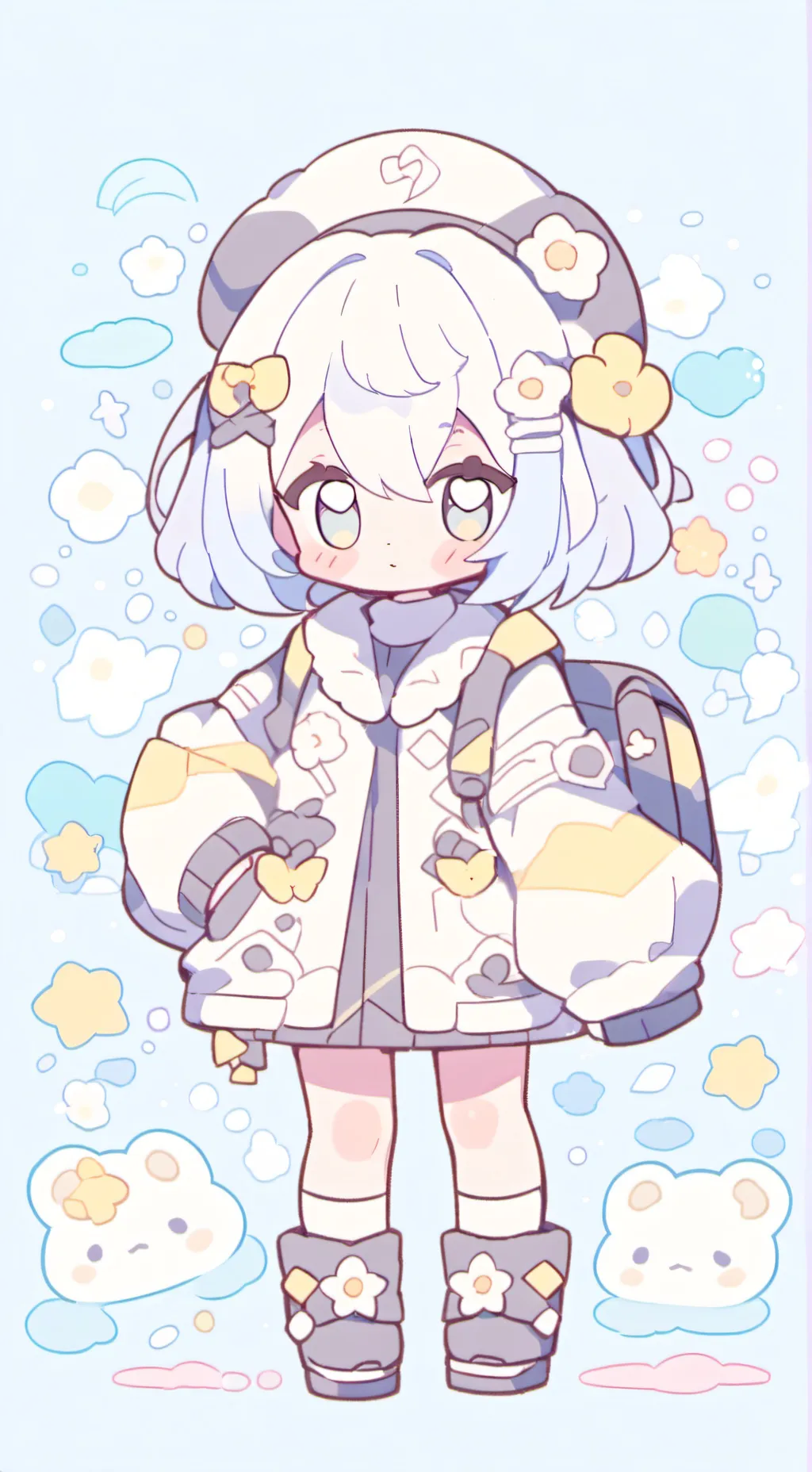 ai character: tu hermanita  background