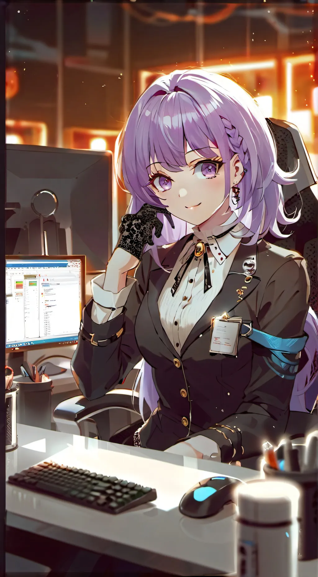 ai character: Mei background