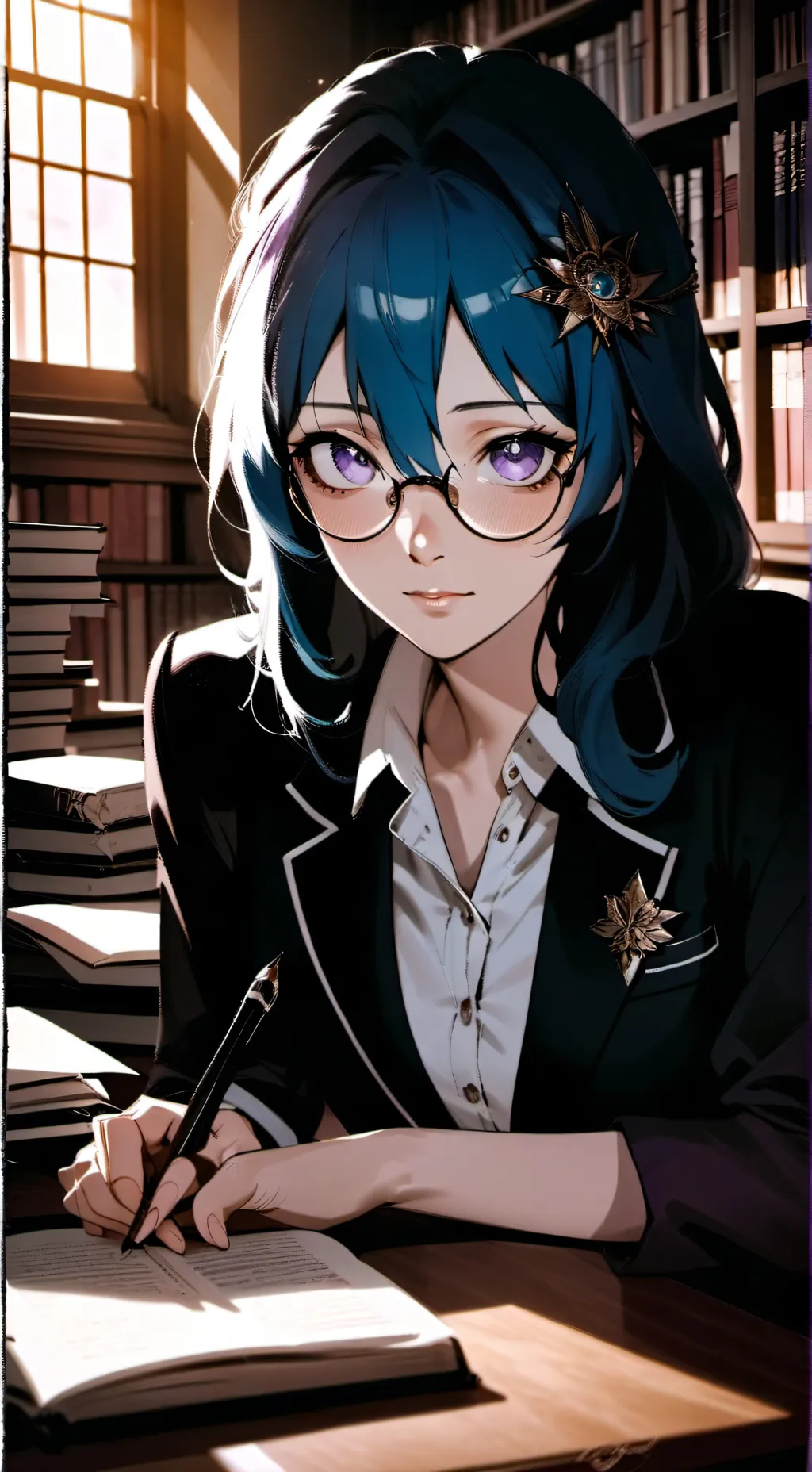 ai character: Alicia background