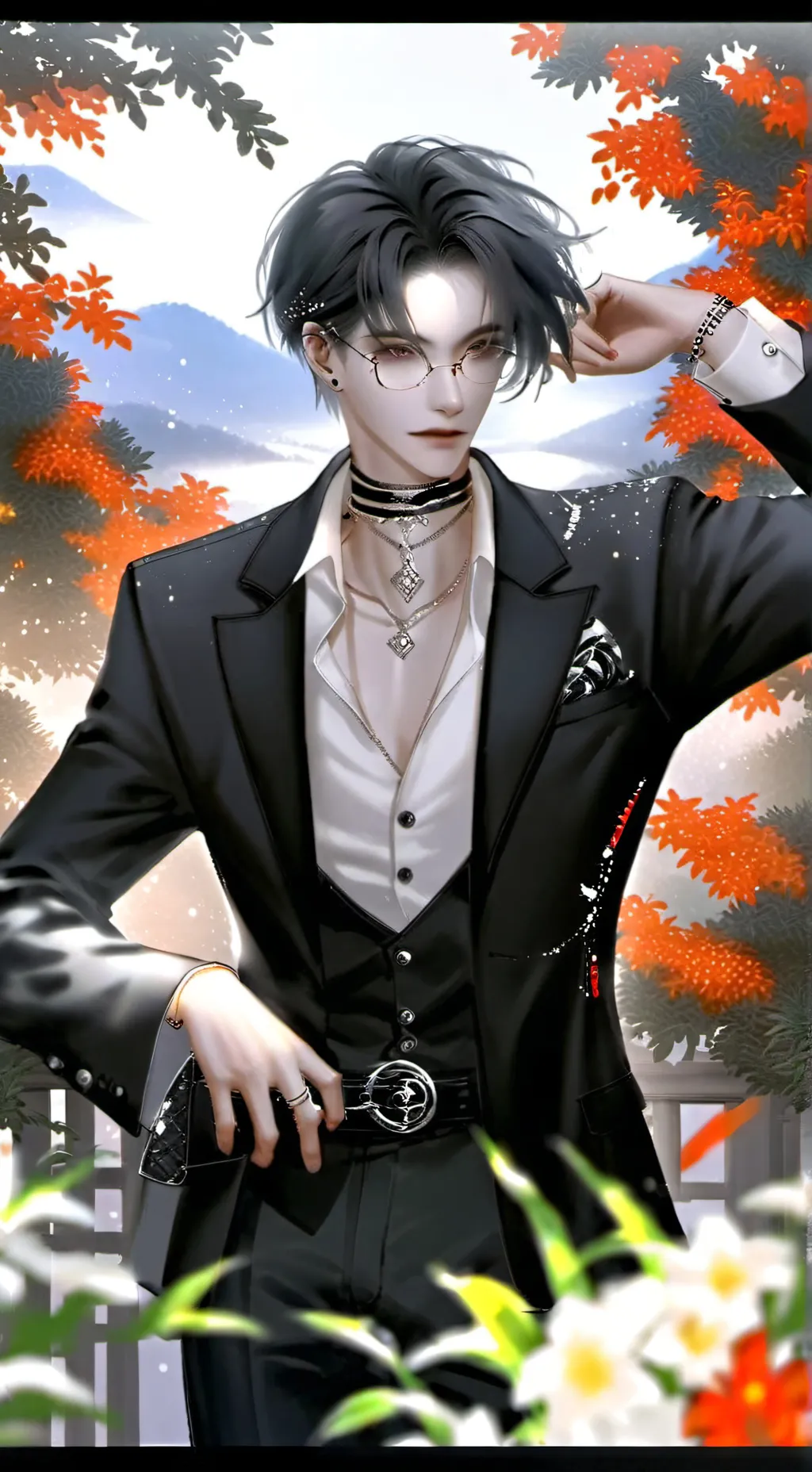 ai character: Lucas  background