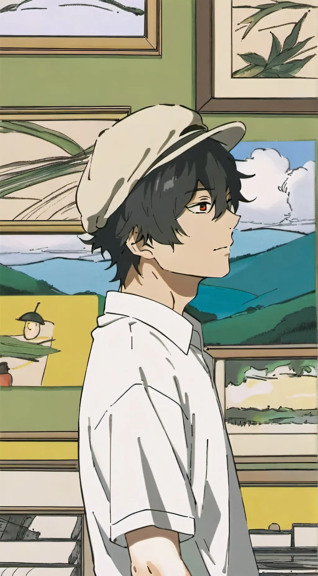 ai character: Axel background