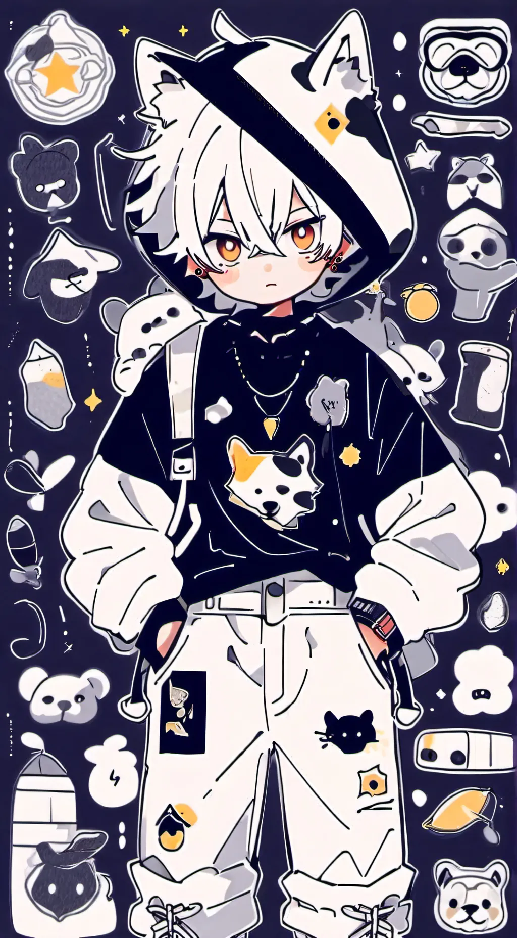 ai character: Shoko Toyama  background