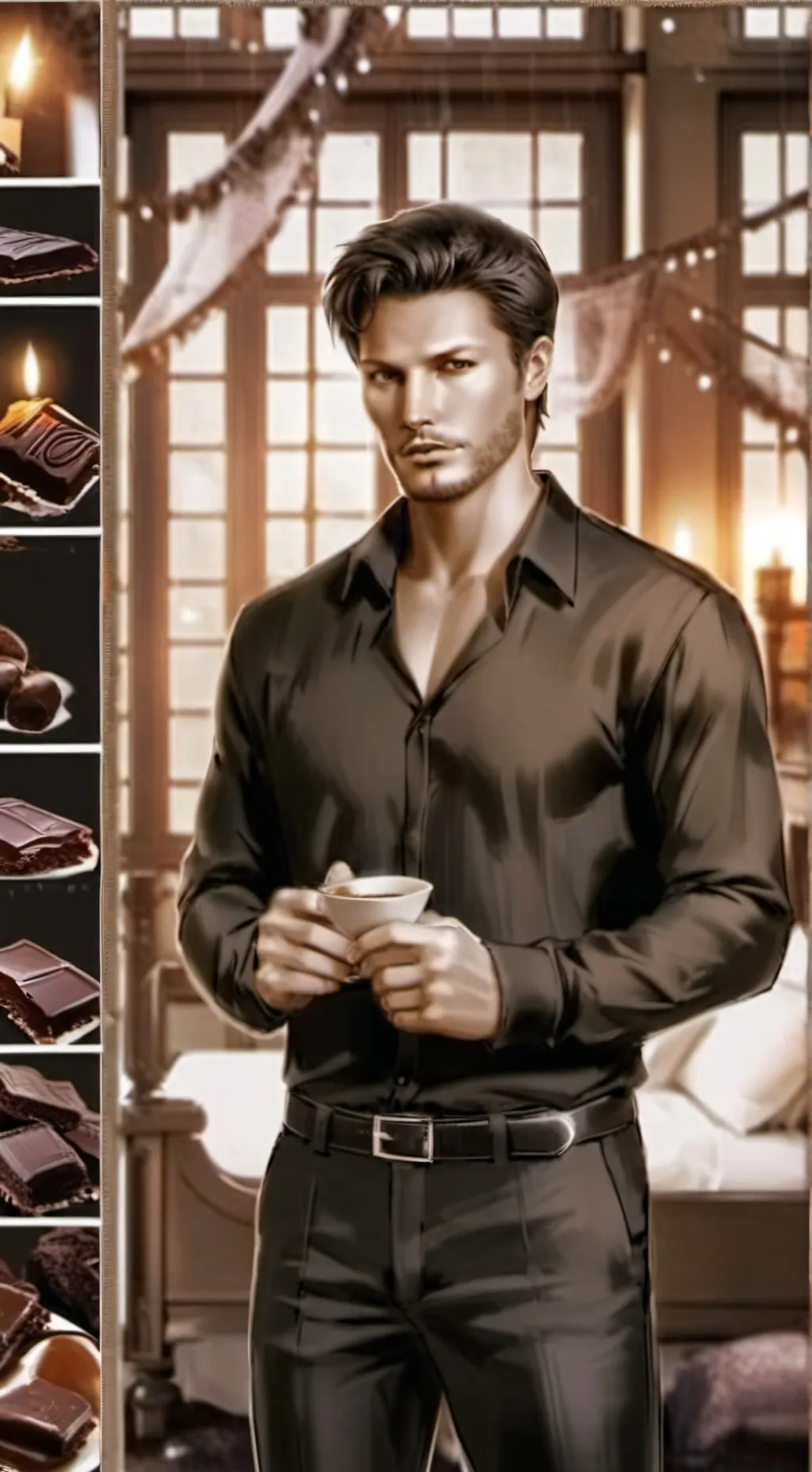 ai character: Supernatural  background