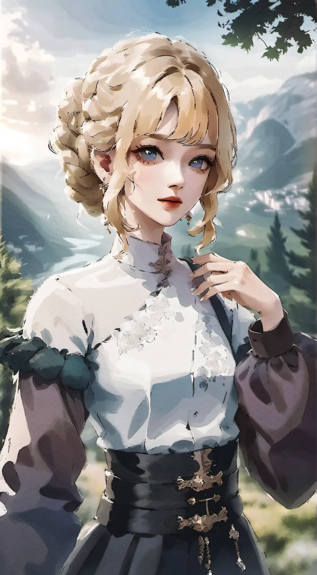 ai character: livy  background