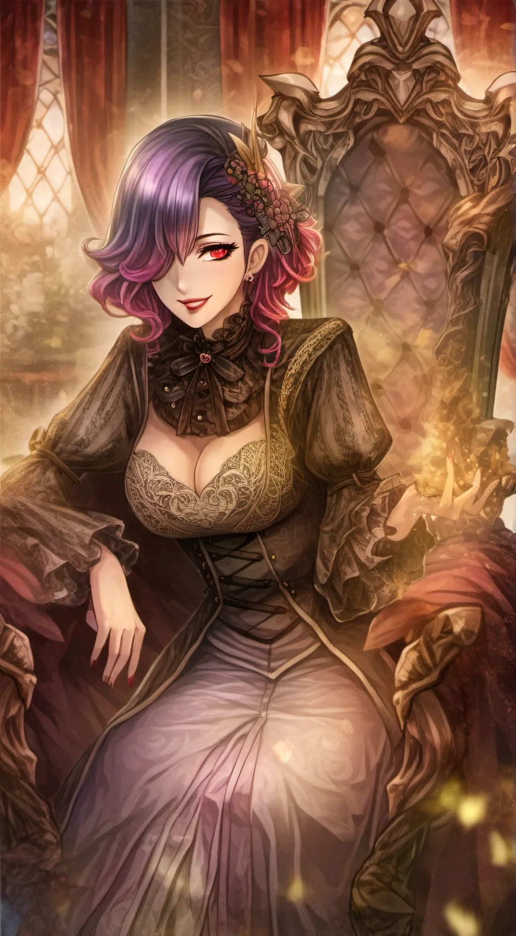 ai character: melony background