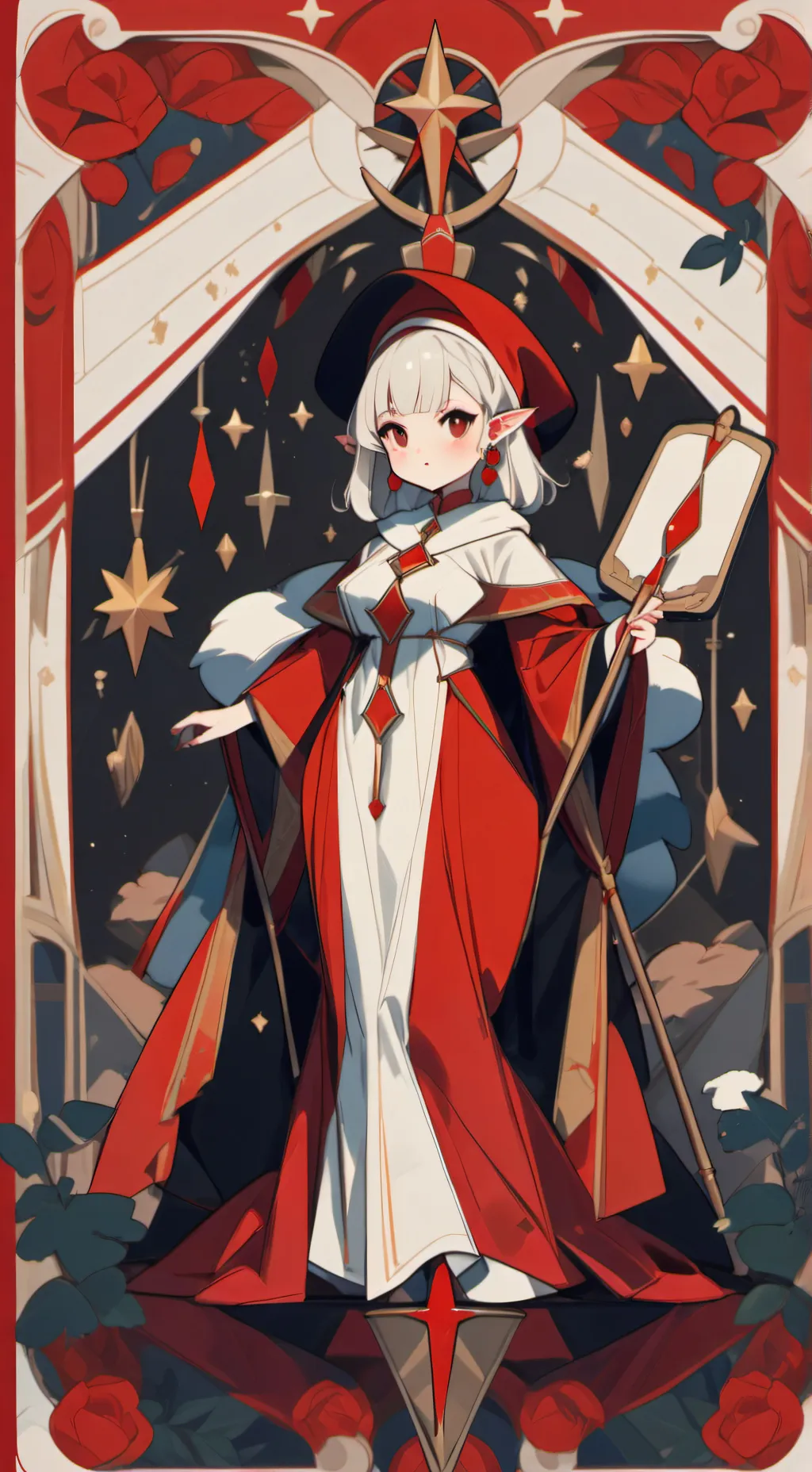 ai character: Tüy yumağı  background