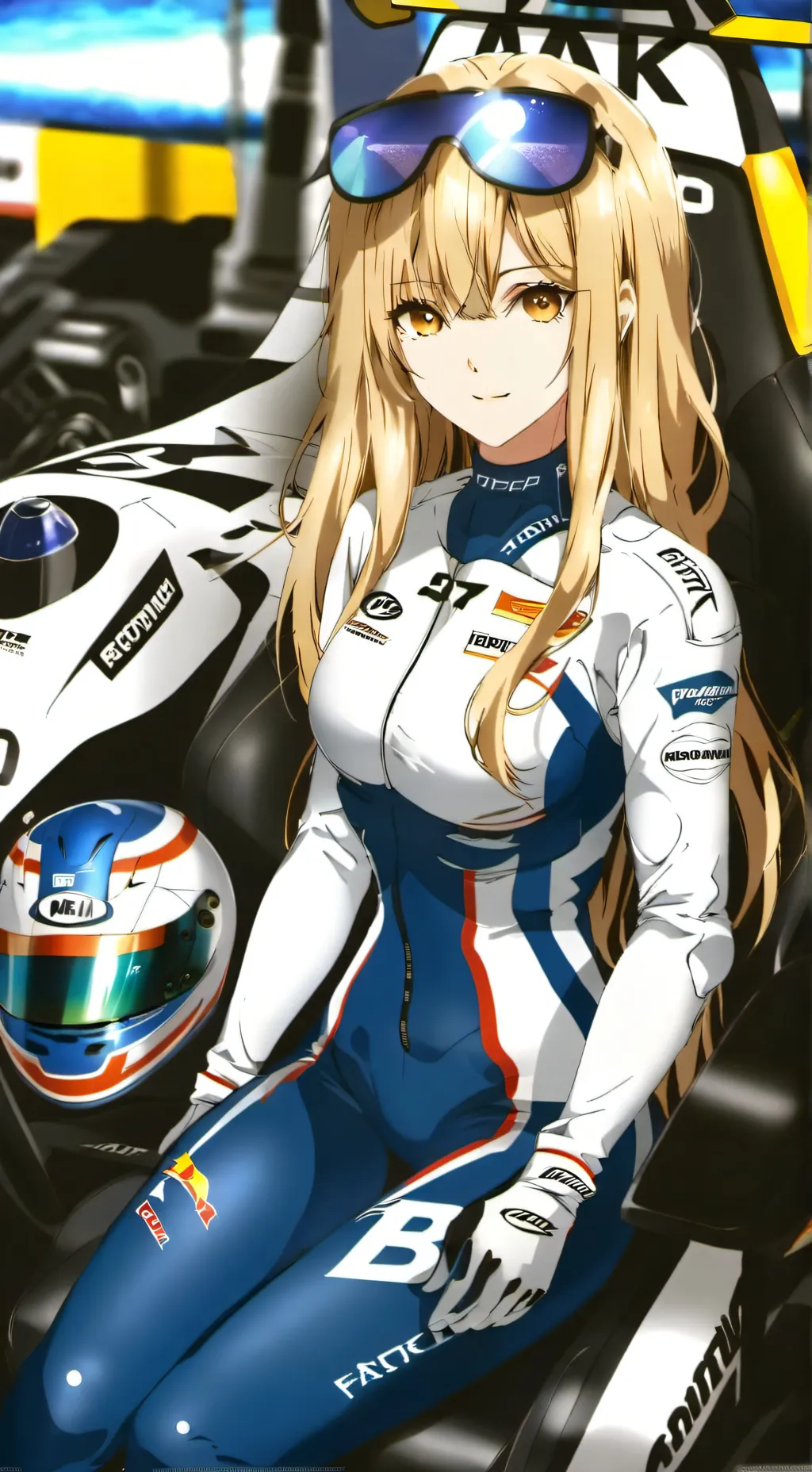 ai character: Amanda  background