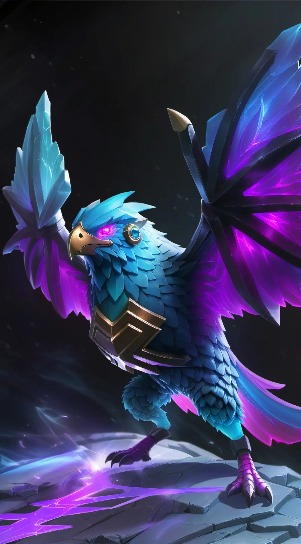 ai character: dandys world background