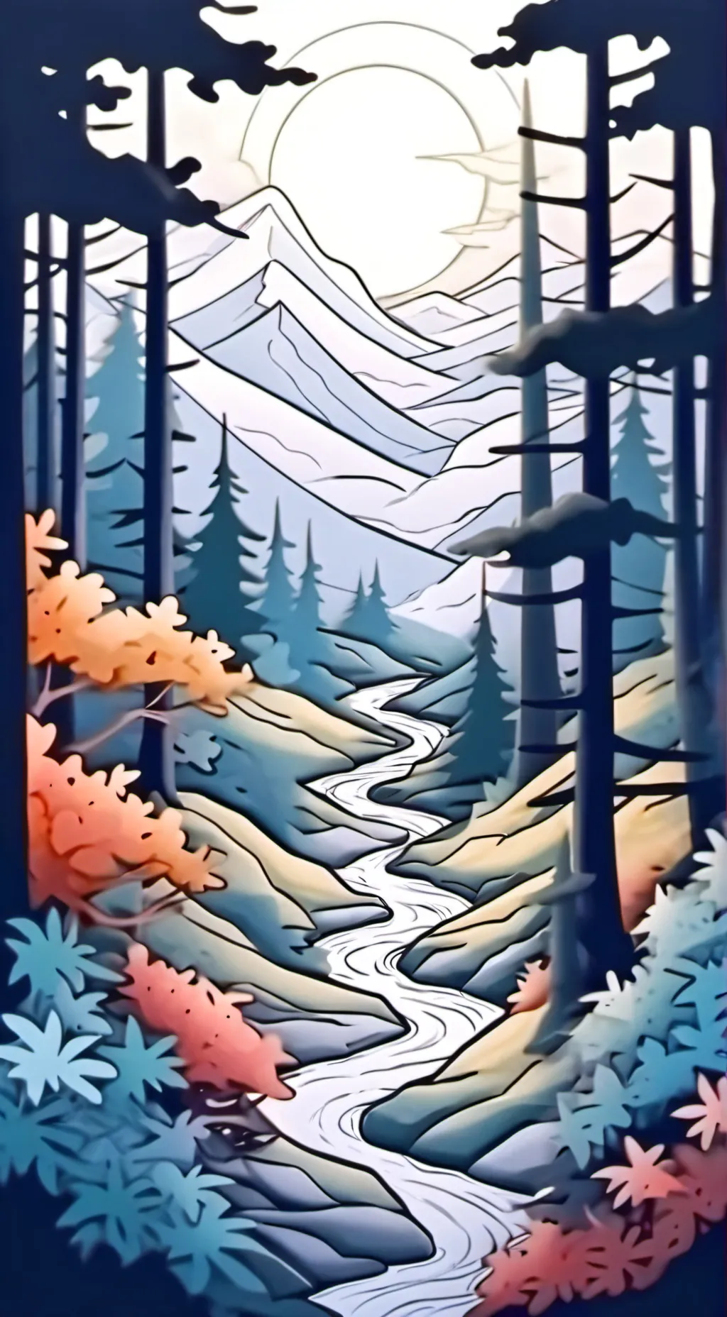 ai character: wolf pack background