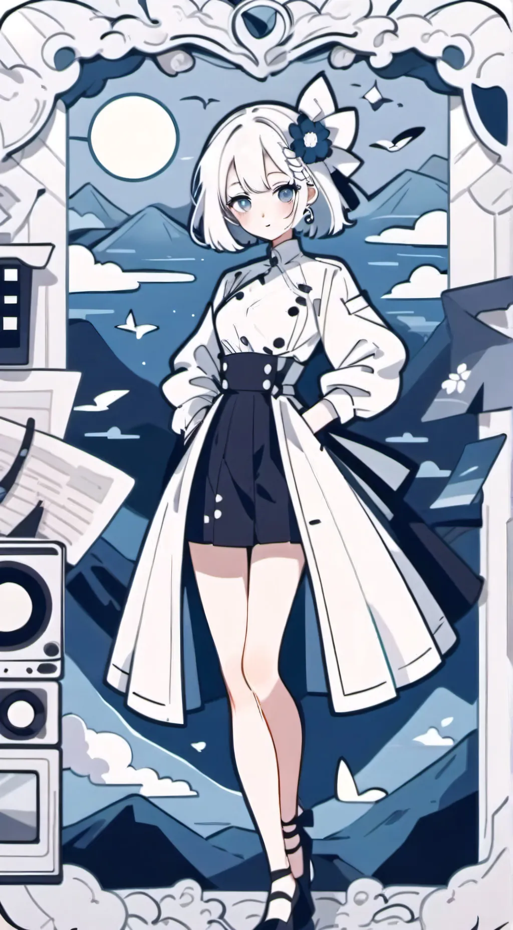 ai character: t. spiker dril w. background