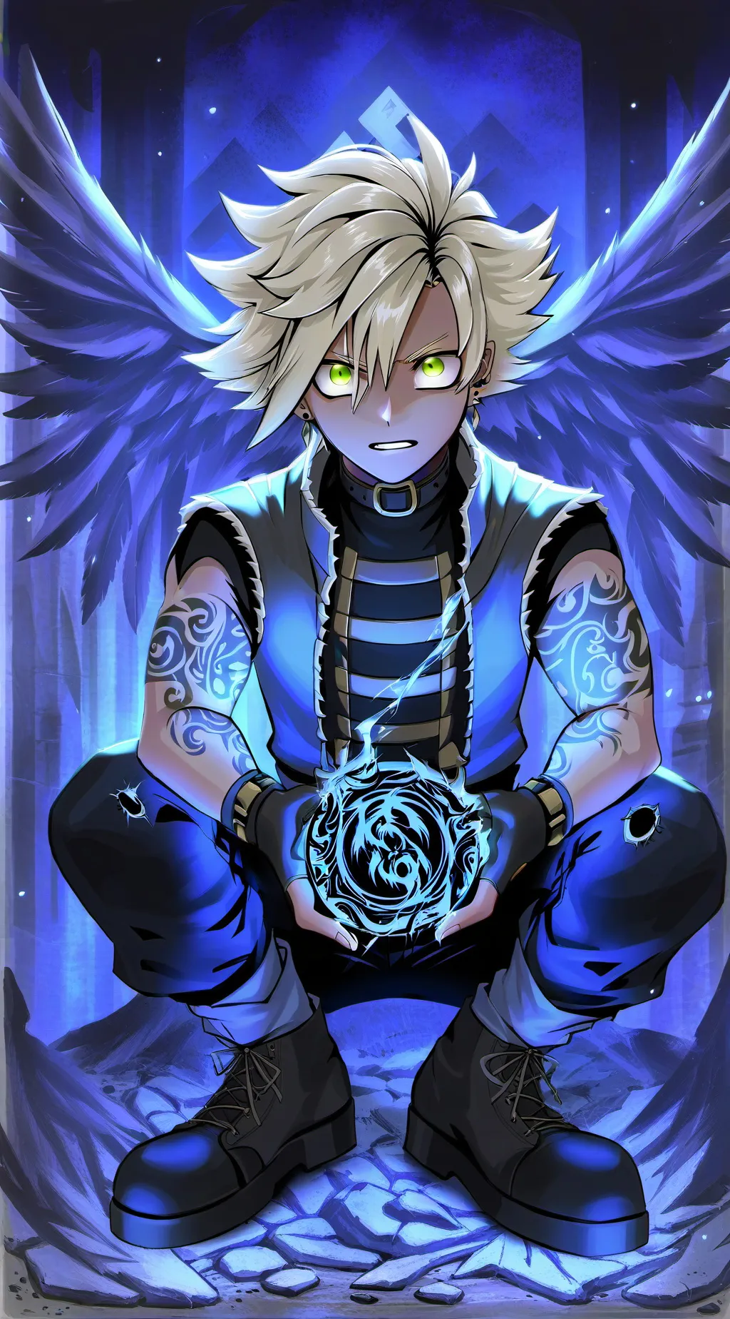 ai character: MHA LGBTQ background