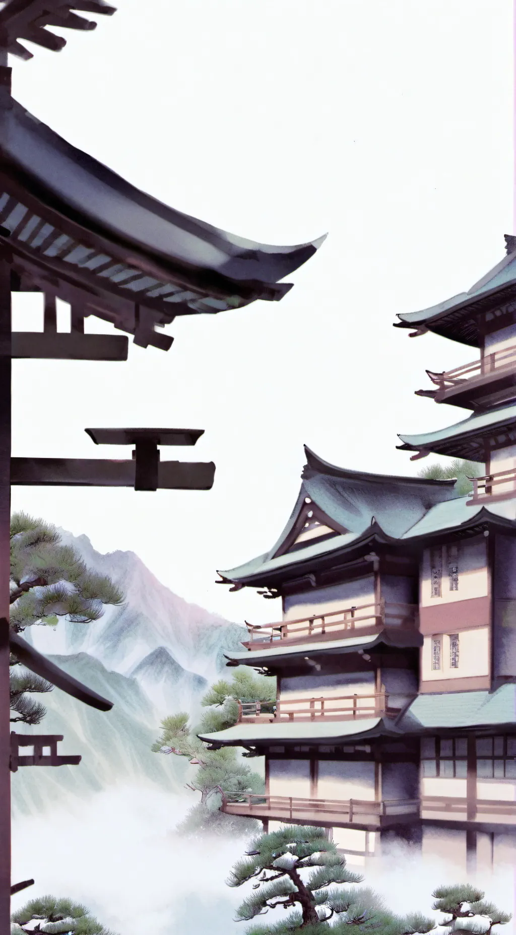 ai character: Kny New Hashira background