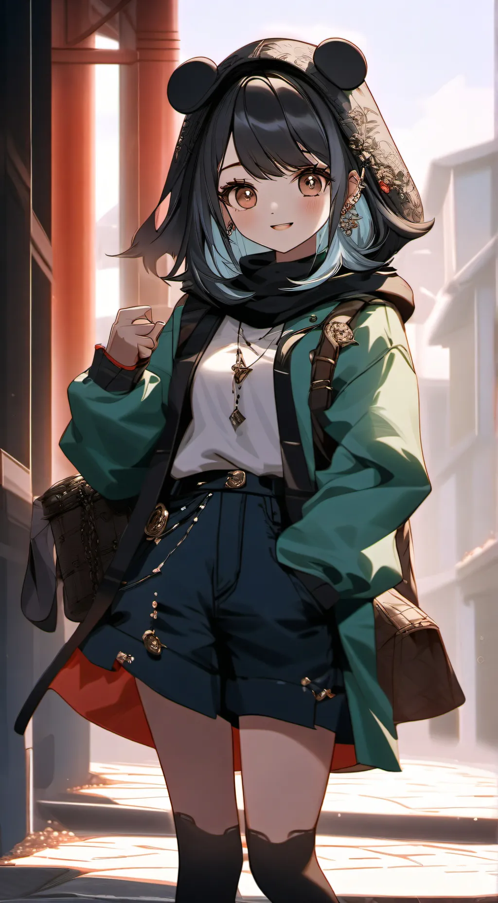 ai character: lily background