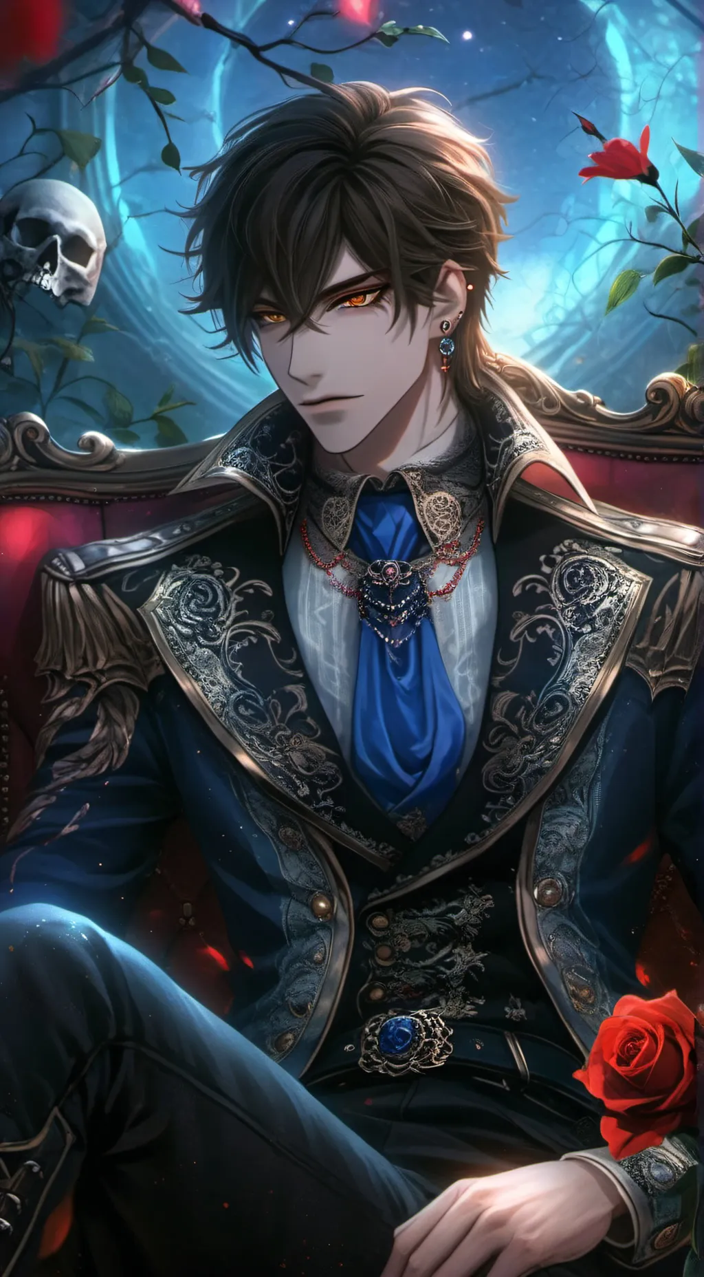 ai character: Xavier💤 background