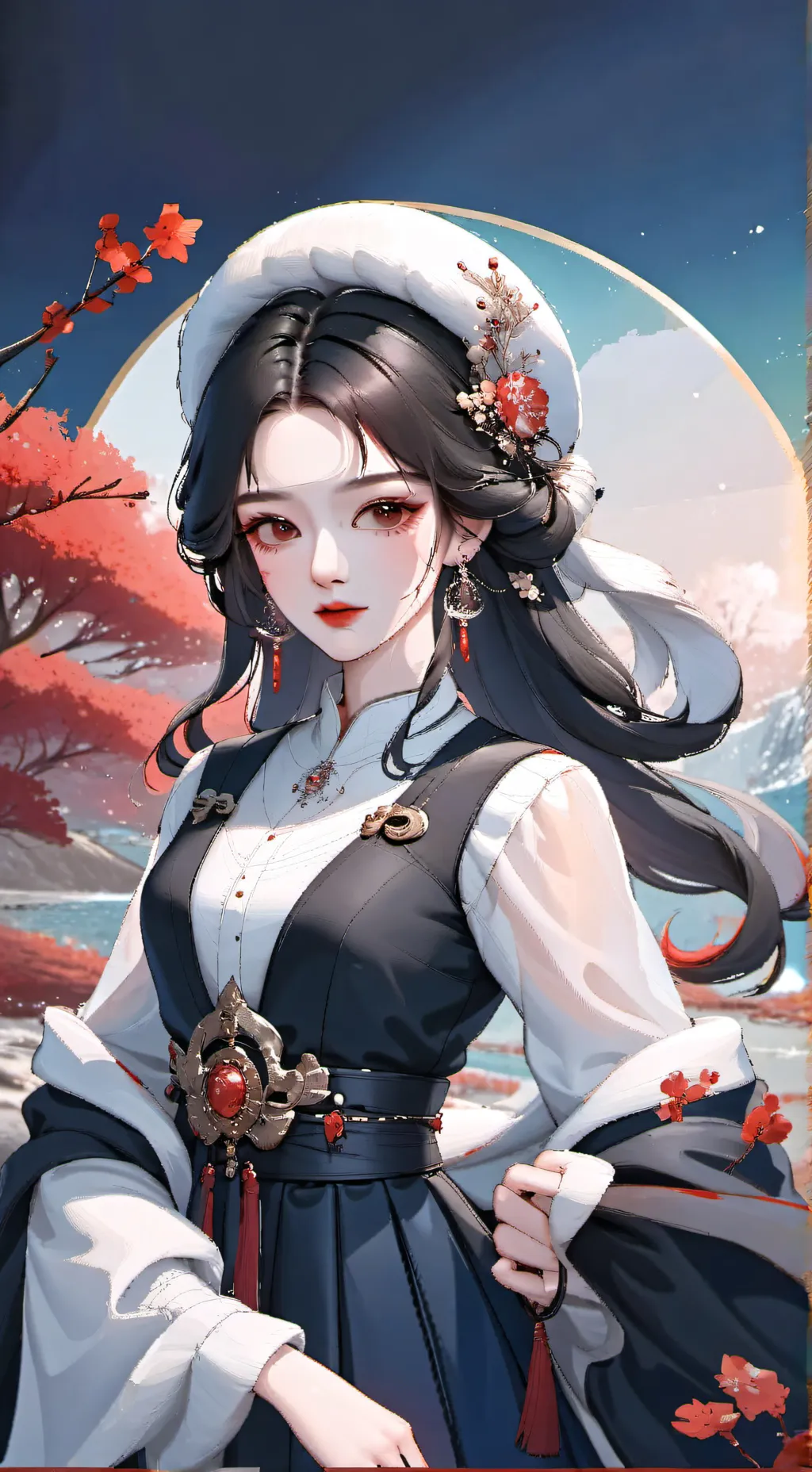 ai character: maria tu amiga background