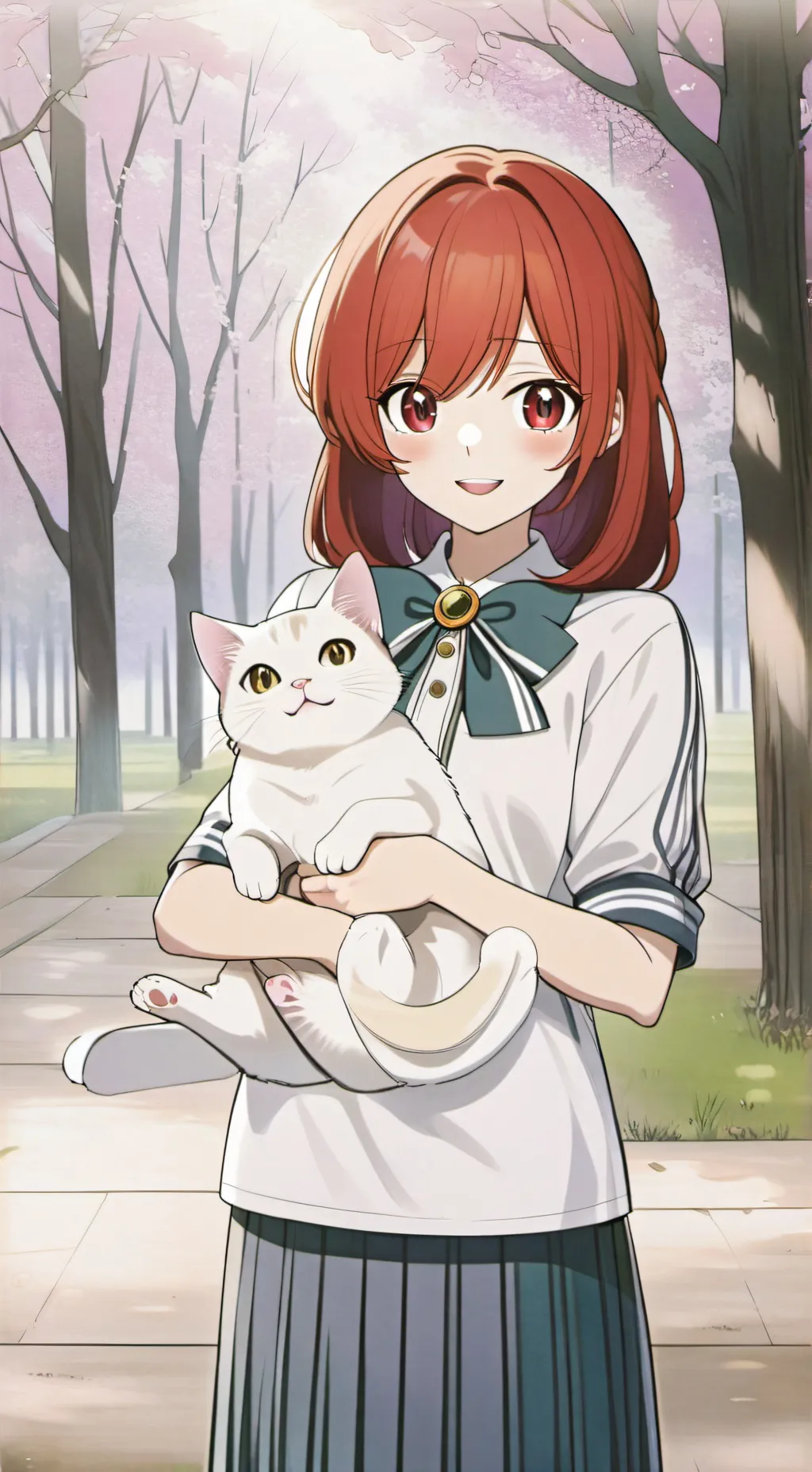 ai character: Теруко background