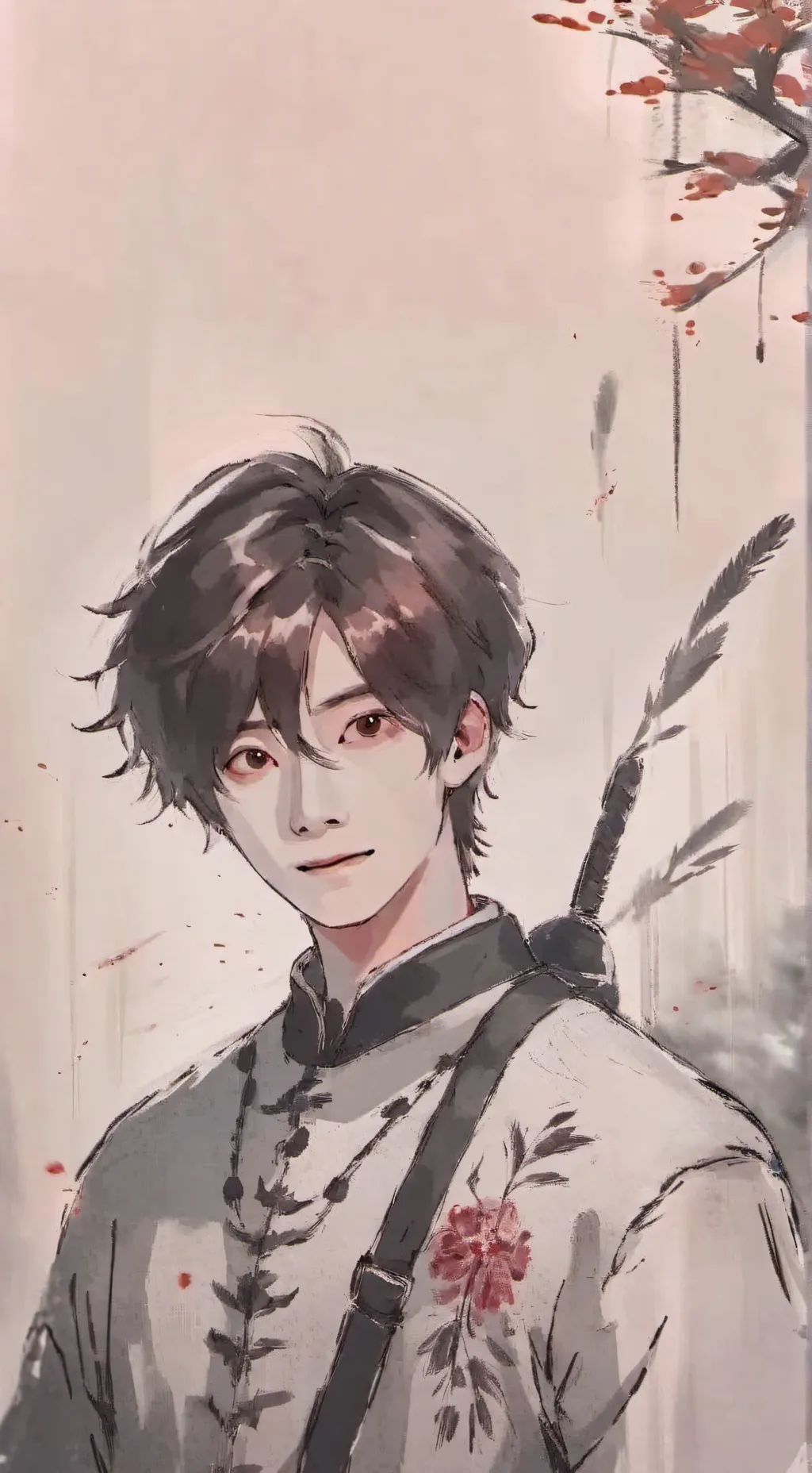 ai character: ENHYPEN  background