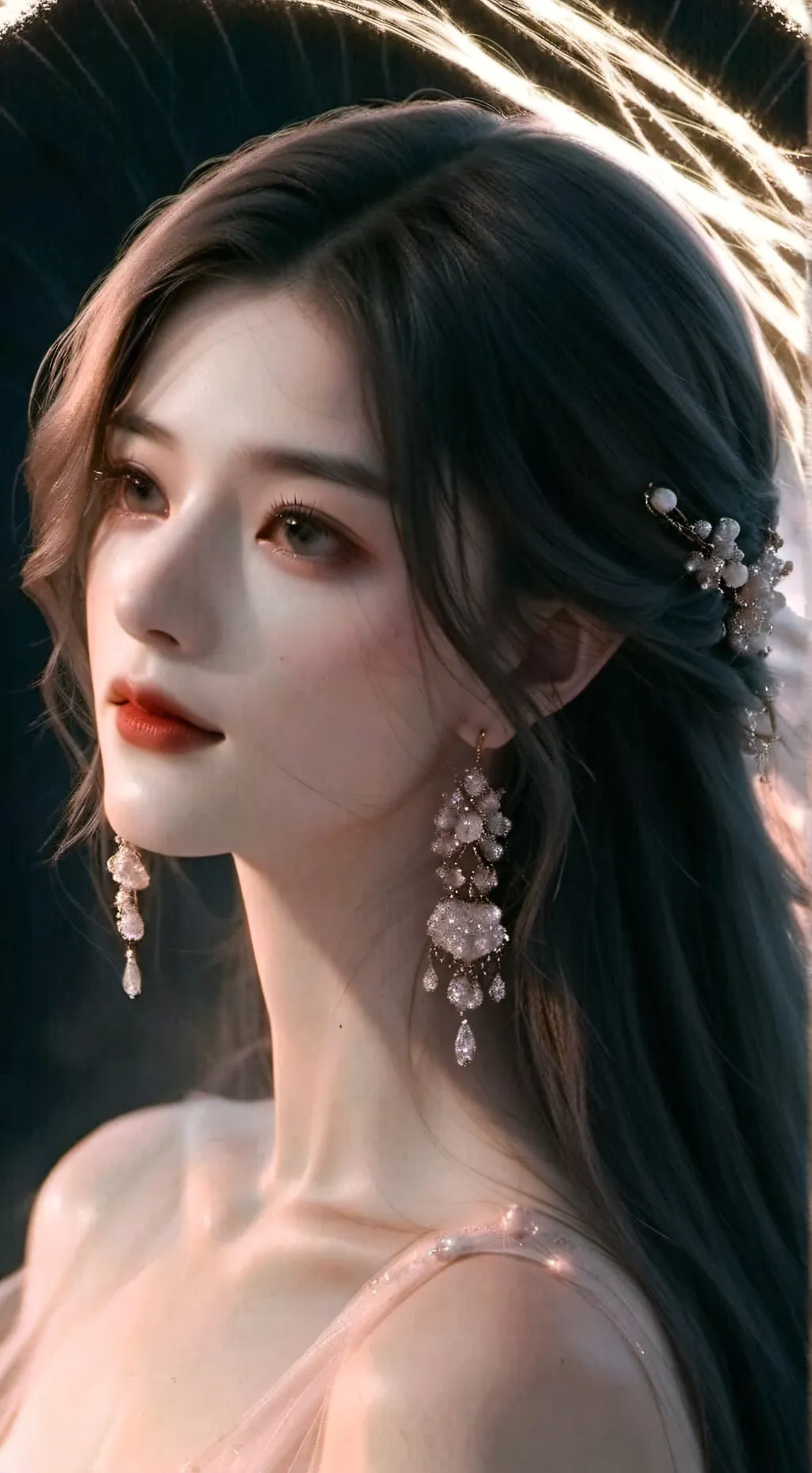 ai character: Диана. background