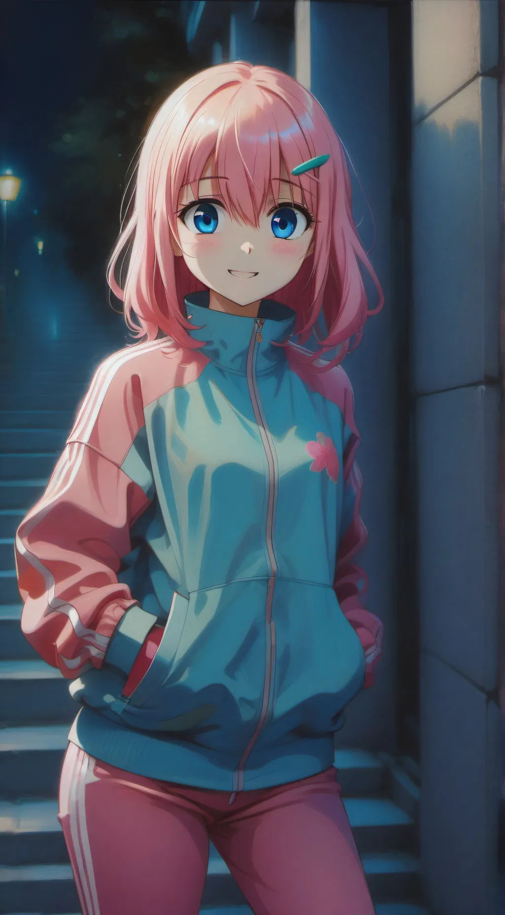 ai character: Hyena andreas  background