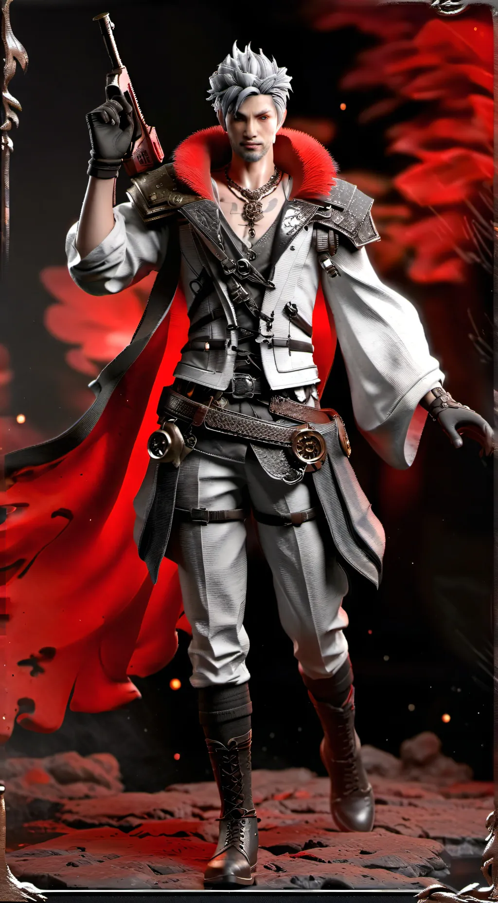 ai character: Loucas  background