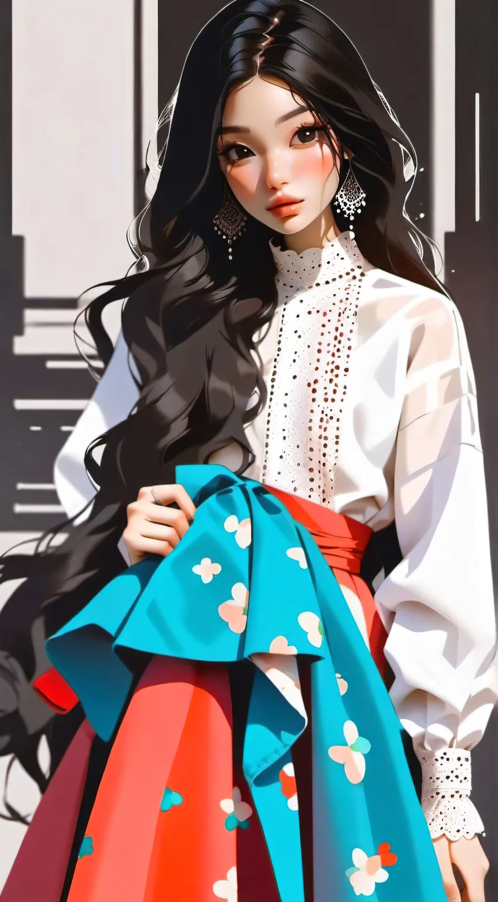 ai character: maih background