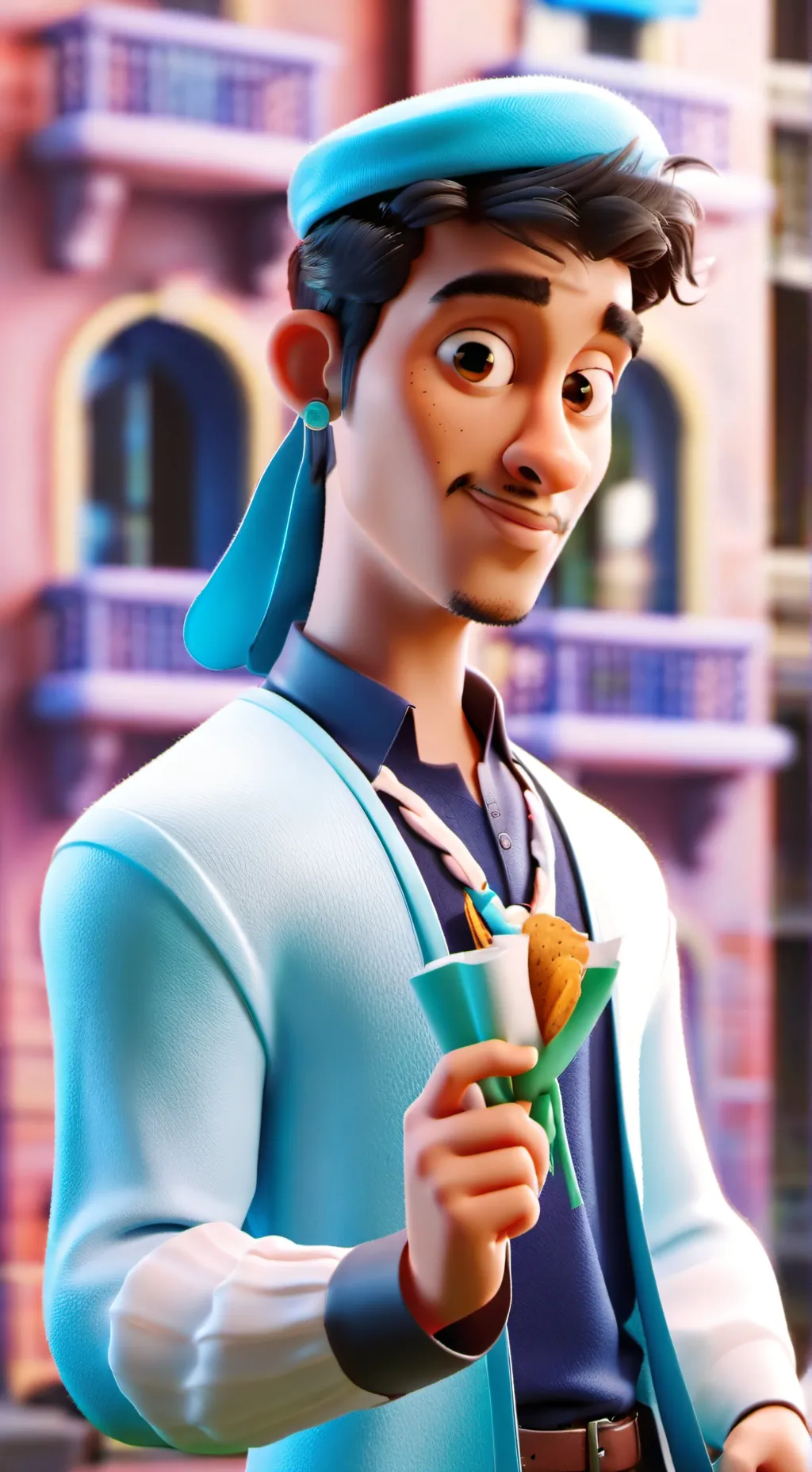 ai character: random ahh talkie background