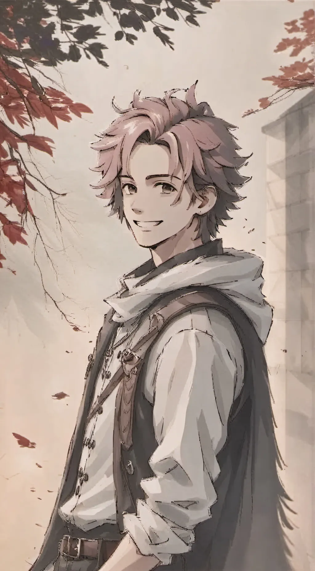 ai character: Brady ￼ background