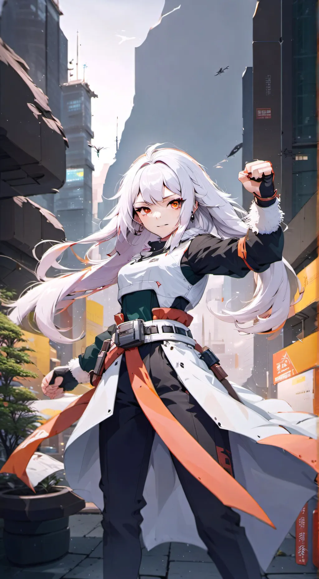 ai character: Anime rp background