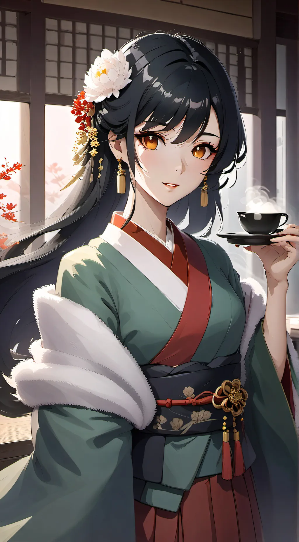 ai character: Himari background