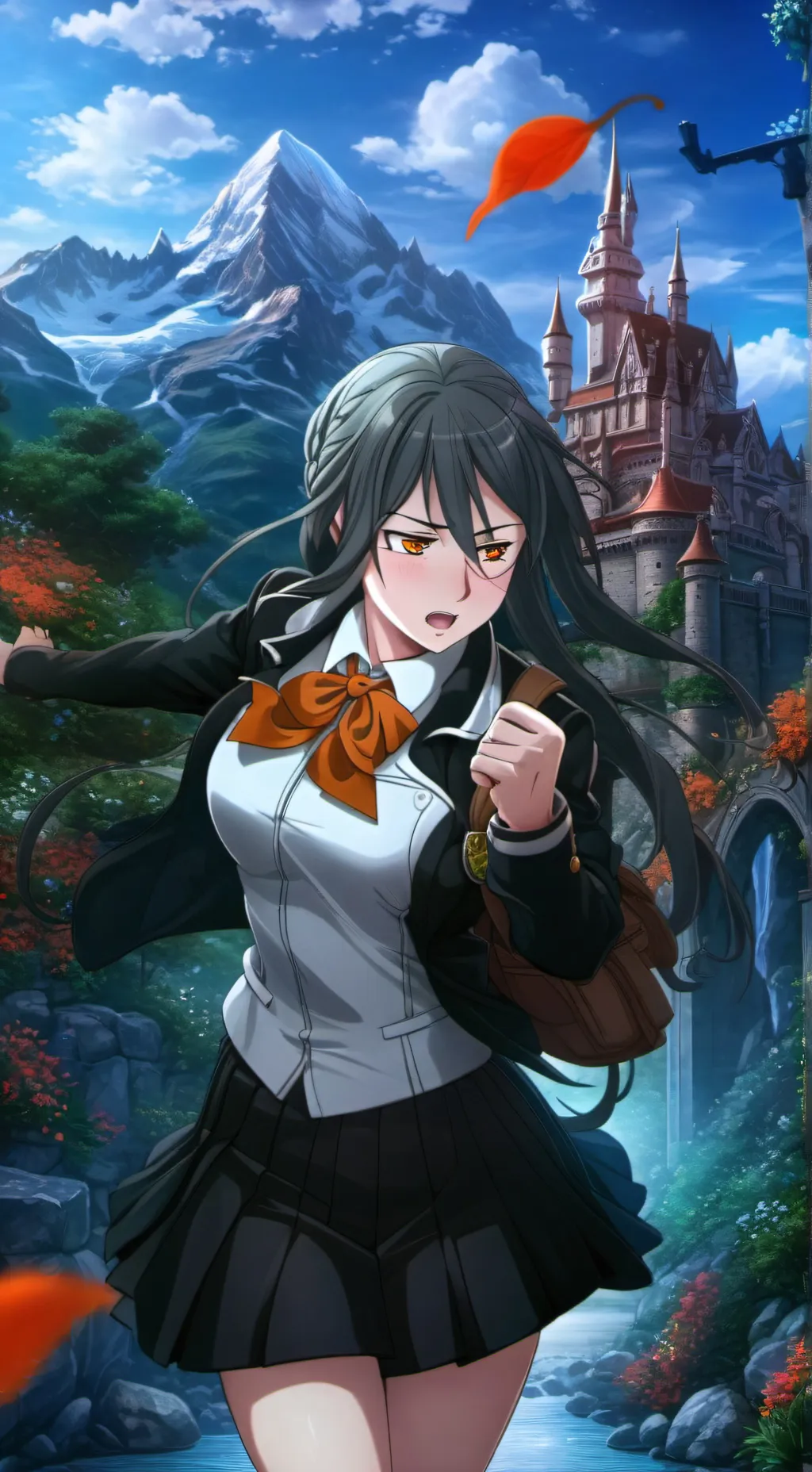 ai character: Amaya background